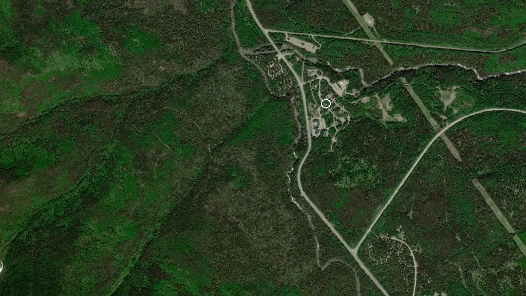 Aerial view of La Cordée and surroundings