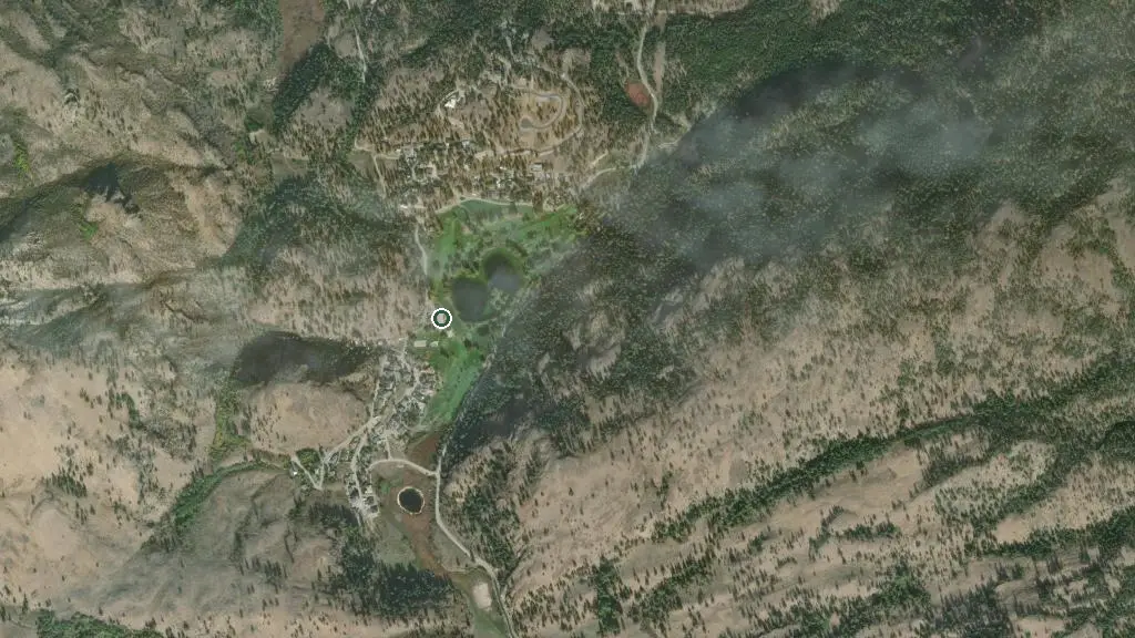 Aerial view of St. Andrews By The Lake and surroundings