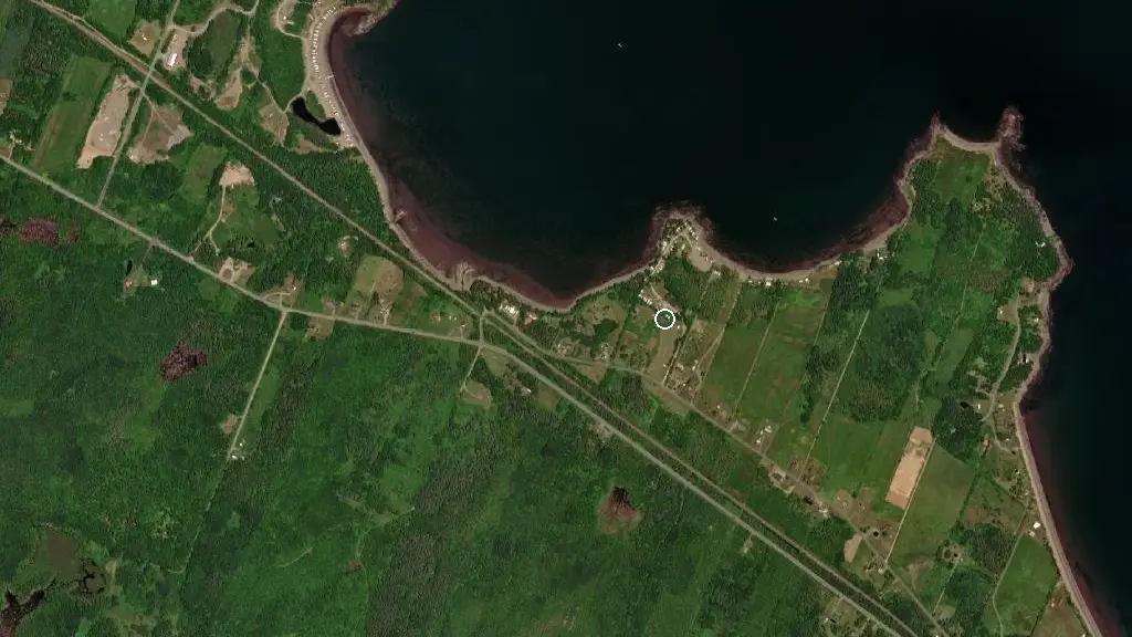 Aerial view of Camping by the Bay and surroundings
