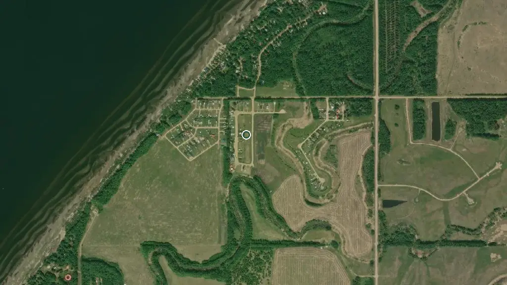 Aerial view of Sunset Park and surroundings
