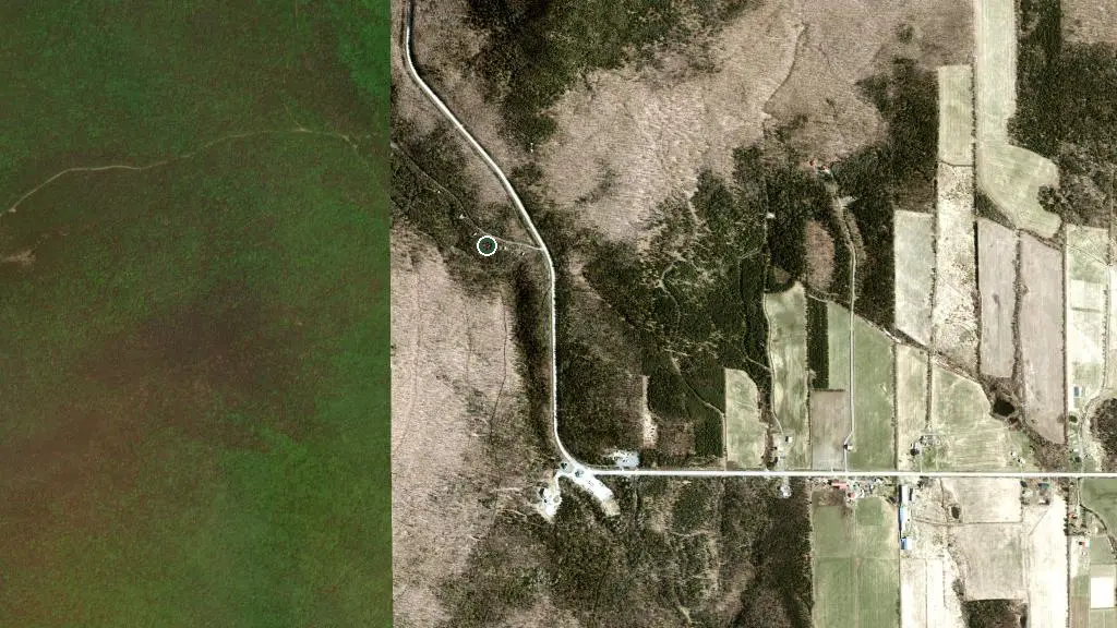 Aerial view of Arcturus and surroundings