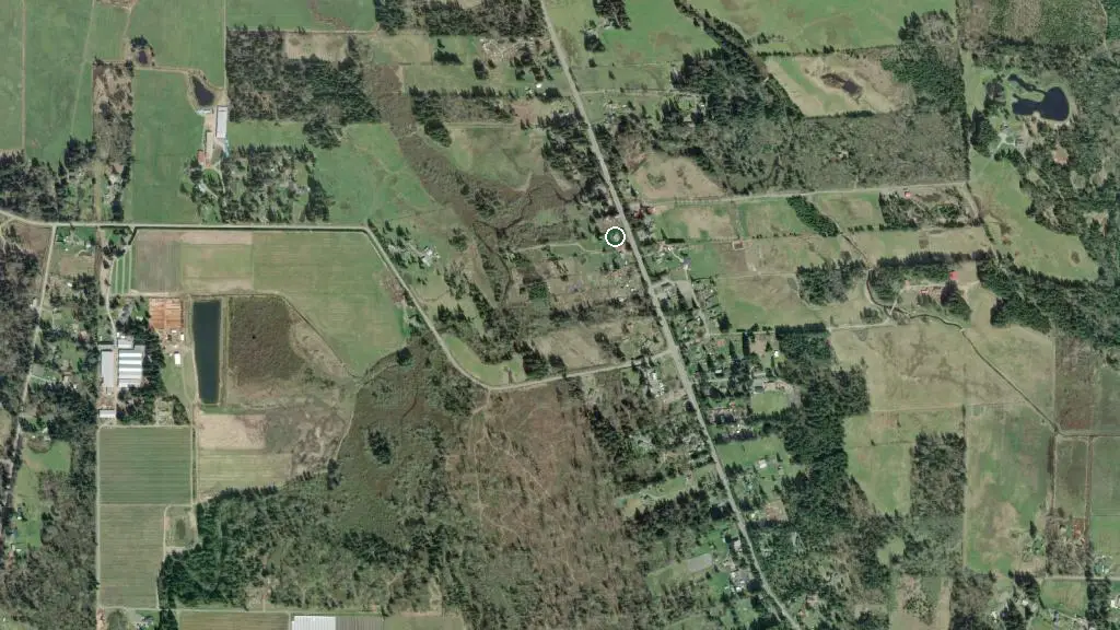 Aerial view of The Creekside and surroundings