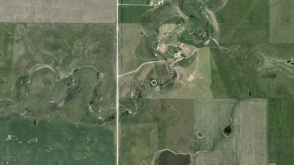 Aerial view of Fishburn Park and surroundings