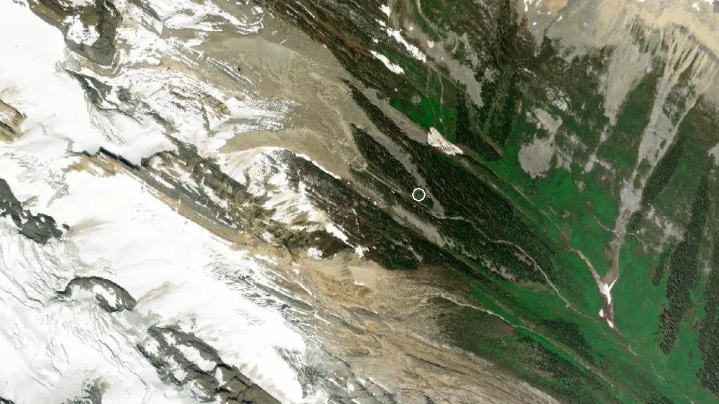 Aerial view of Rostrum Cabin and surroundings