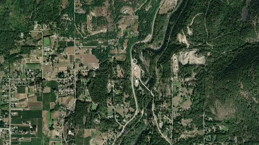 Aerial view of Mountain Park Resort and surroundings