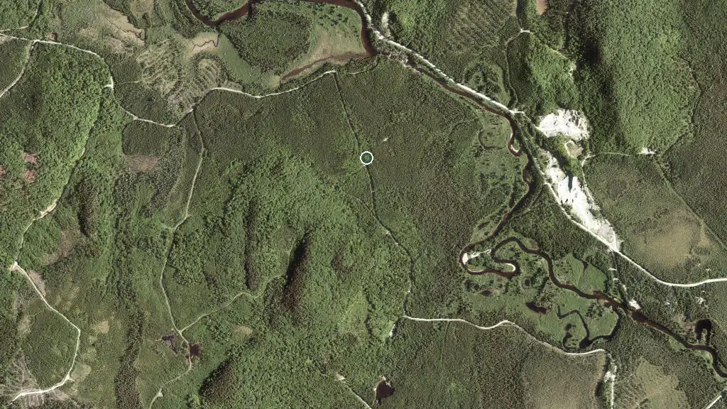 Aerial view of Camping du Mont-Sugar-Loaf and surroundings