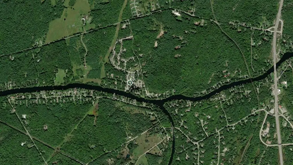 Aerial view of Shamrock Bay Resort & Marina and surroundings