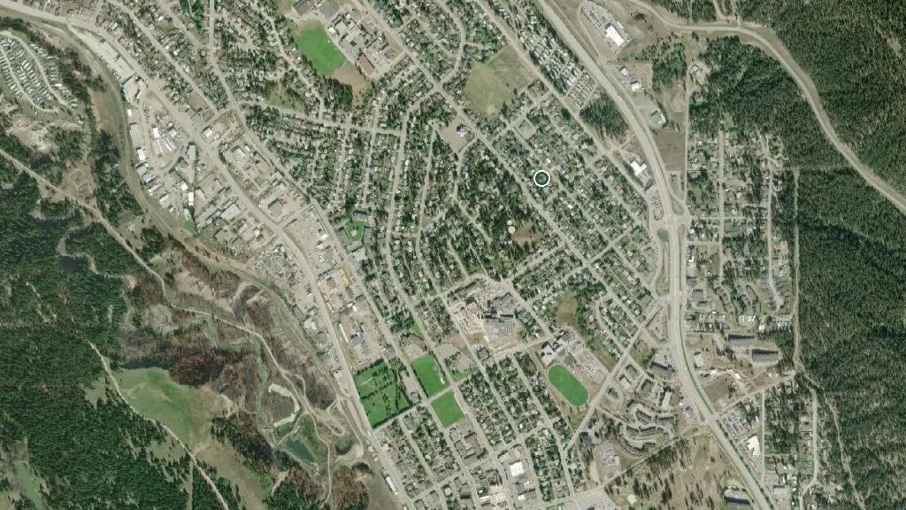 Aerial view of Horse Fly BC and surroundings