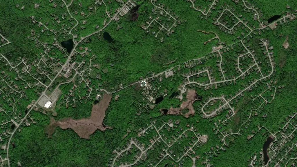 Aerial view of Camping au Pin d'Érable and surroundings