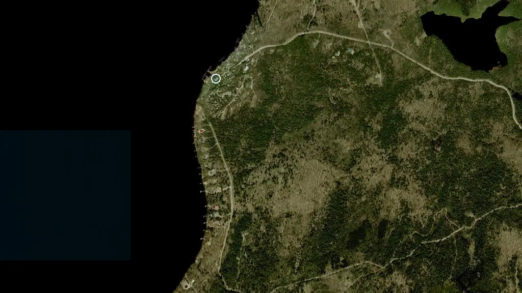 Aerial view of Sunny Hill Resort and surroundings