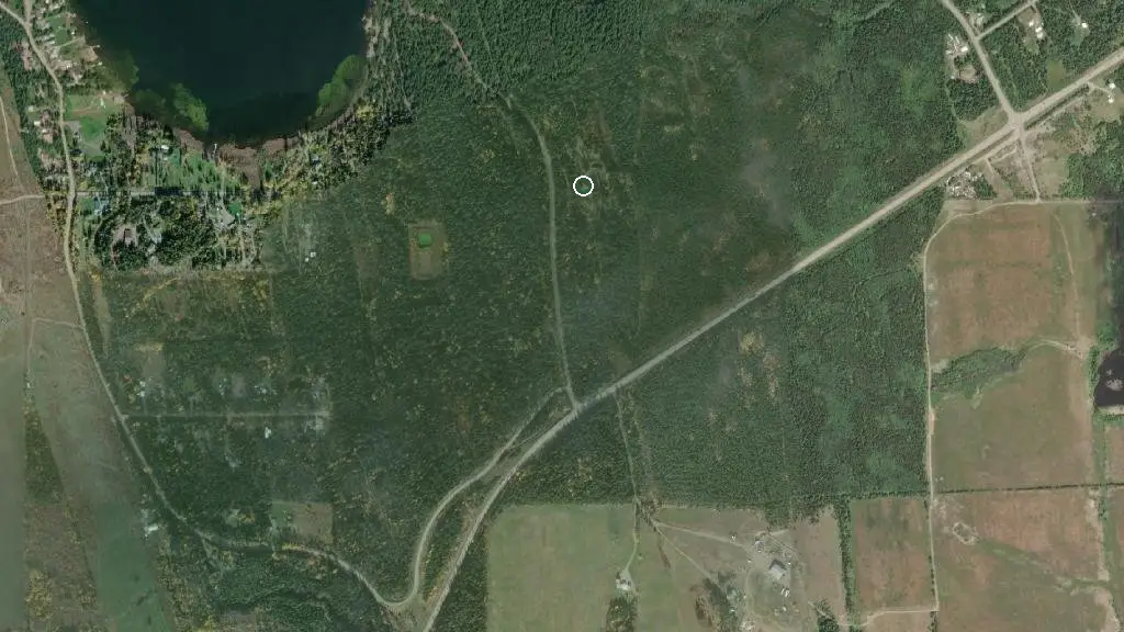 Aerial view of Touring Campground and surroundings