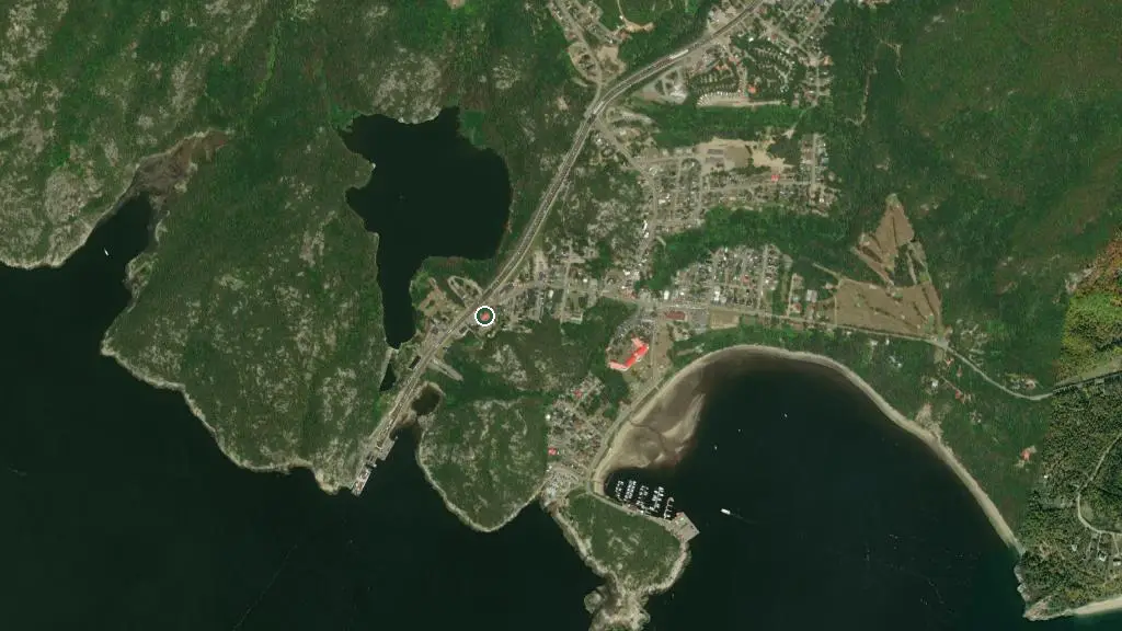 Aerial view of Camping de l'Eau Berge and surroundings