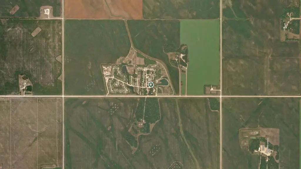 Aerial view of Rubber Ducky Resort and Campground and surroundings