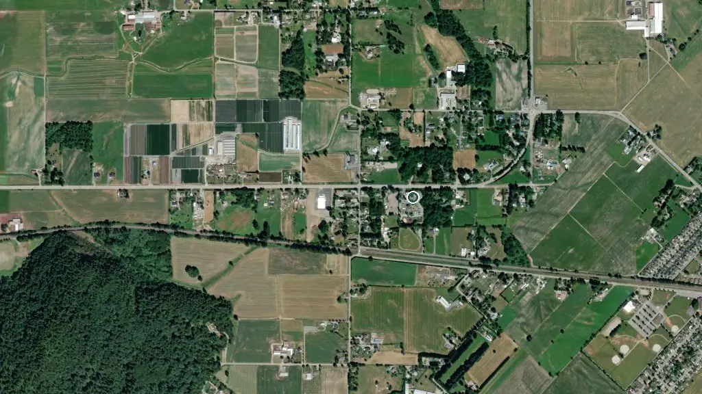 Aerial view of Pathfinder Camp Resorts - Agassiz-Harrison and surroundings