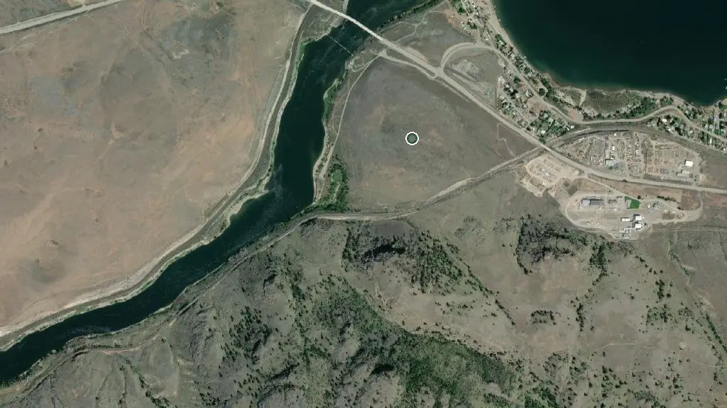 Aerial view of Steelhead Provincial Park and surroundings