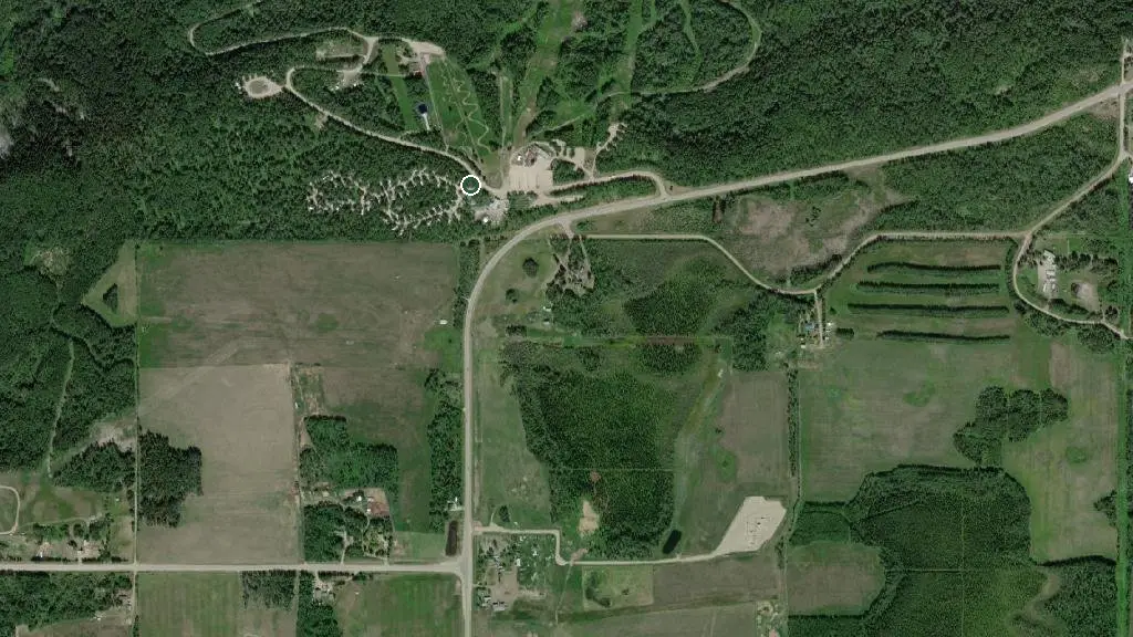 Aerial view of Nitehawk Campground & RV Park and surroundings