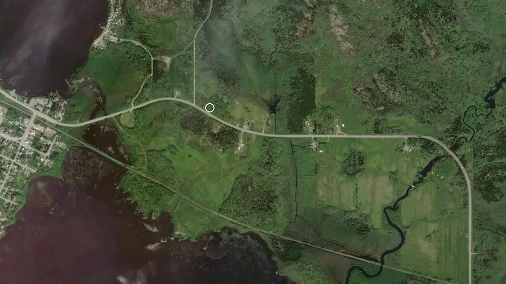 Aerial view of Camping du Huard Dormant and surroundings