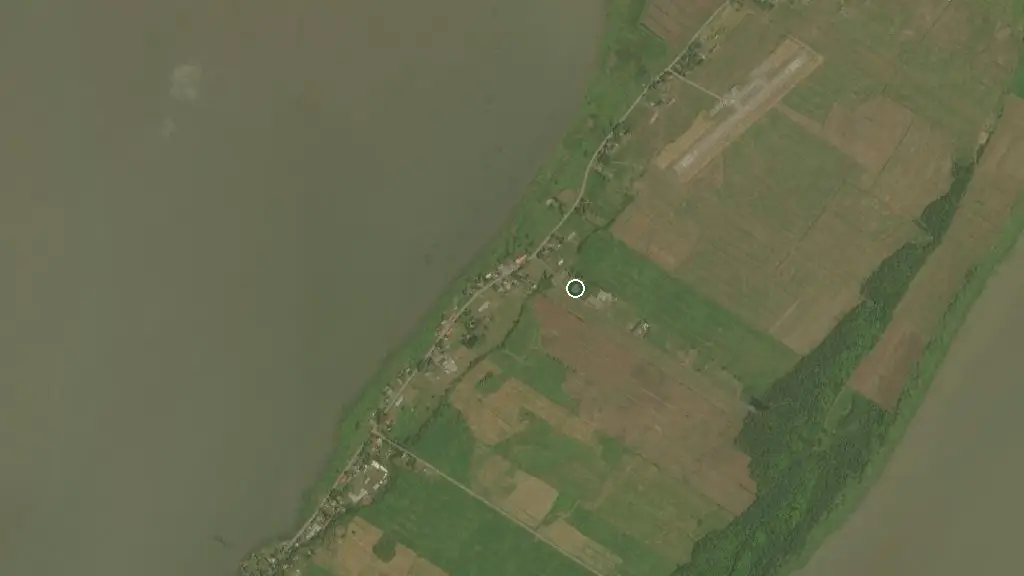 Aerial view of Camping Municipal de l'Isle-aux-Grues and surroundings