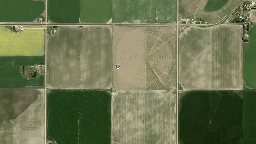 Aerial view of Park Lake Prov Park and surroundings