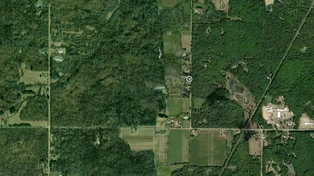 Aerial view of Taylor’s Lost Haven and surroundings