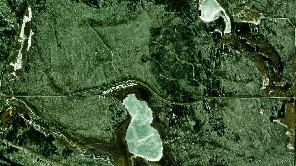 Aerial view of Latibule Resort and surroundings