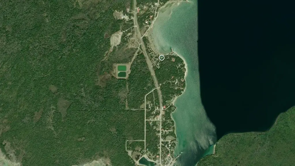 Aerial view of South Bay Resort and surroundings