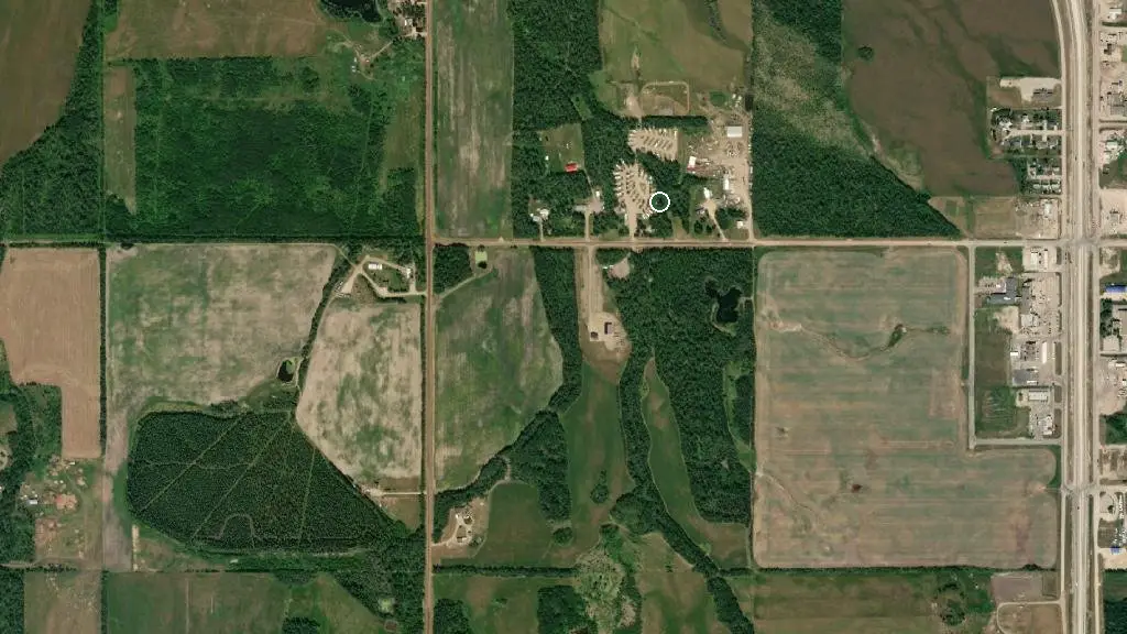Aerial view of Sherks RV Park Ltd and surroundings