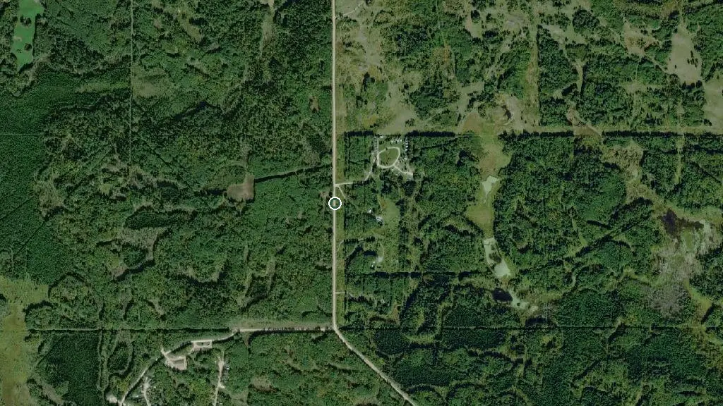 Aerial view of Tri lake rv resort and surroundings