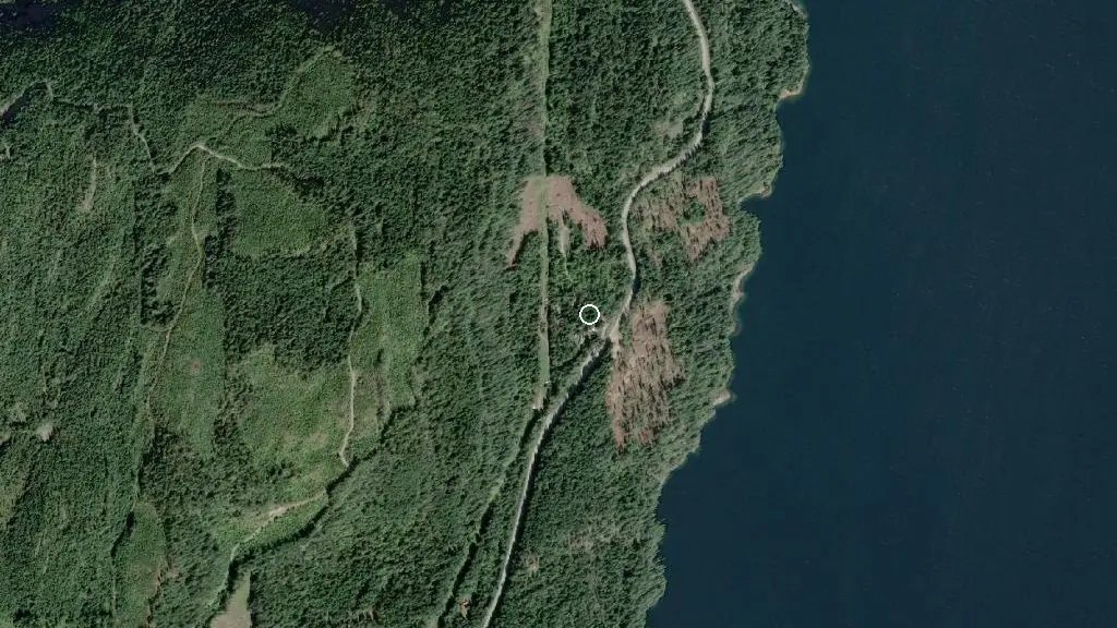Aerial view of Toad Rock Motorcycle Campground and surroundings