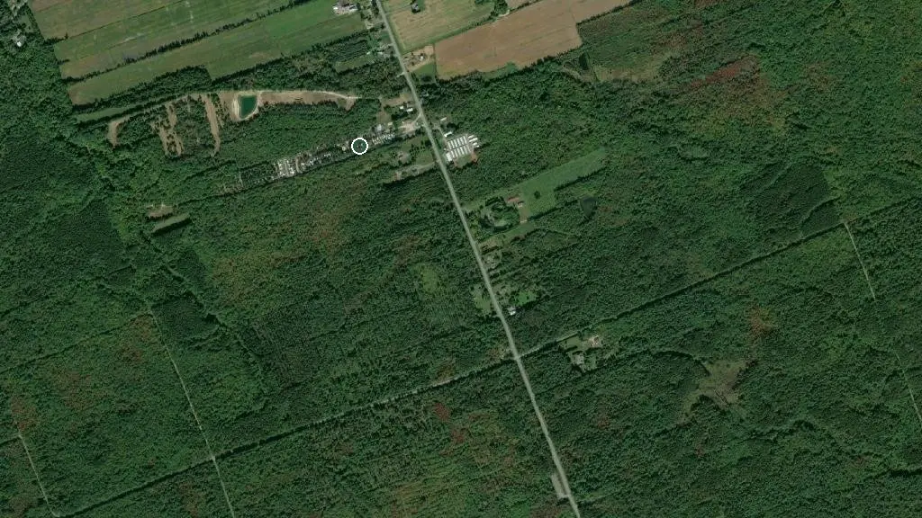 Aerial view of Camping Paradis Bourget and surroundings