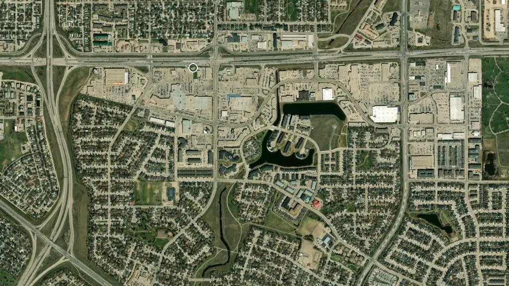 Aerial view of Buffalo Lookout Campground and surroundings