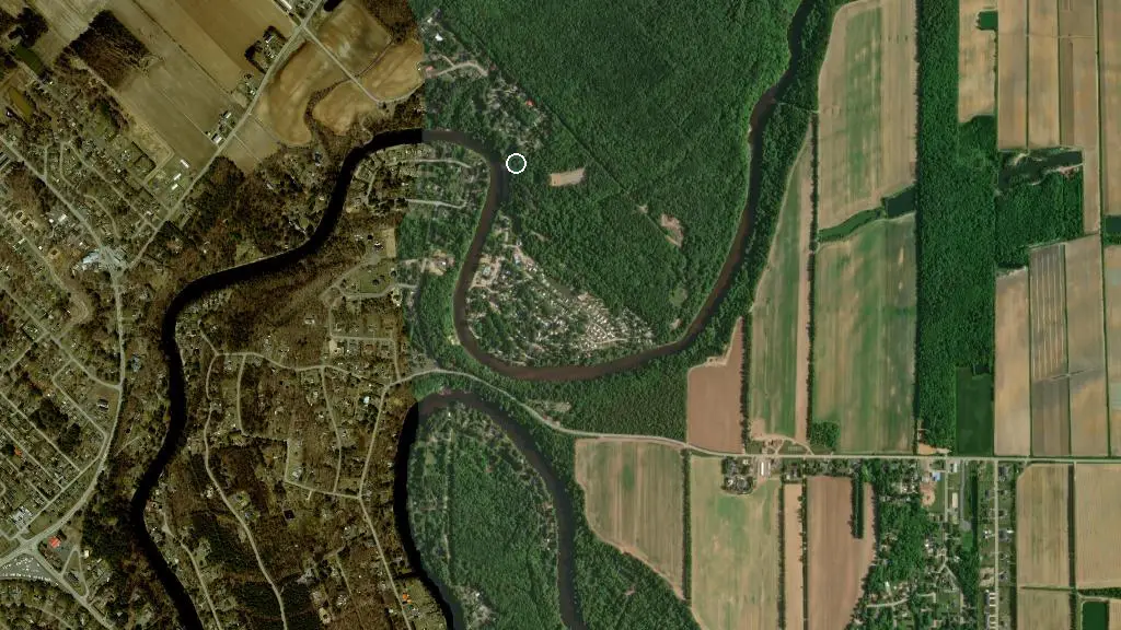 Aerial view of Camping à la Plage Bernard and surroundings