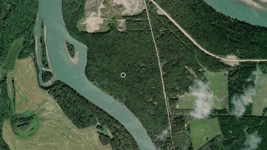 Aerial view of Vega Natural Area and surroundings