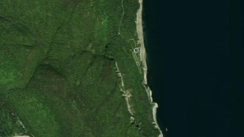 Aerial view of Forillon - Cap-Bon-Ami and surroundings