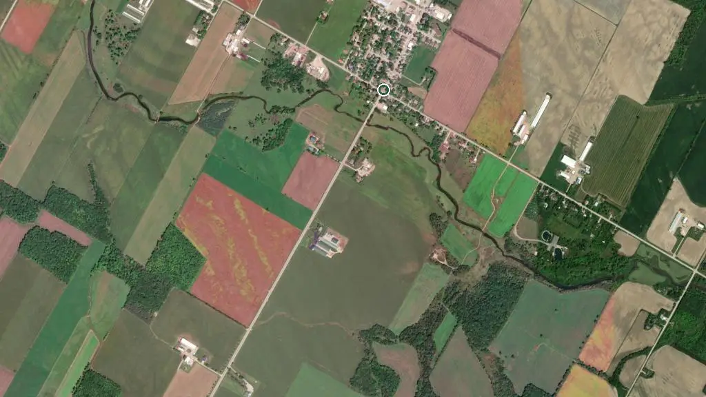 Aerial view of Conestoga Family Camp Grounds Inc and surroundings