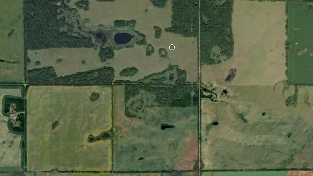 Aerial view of Turtle River Campground and surroundings