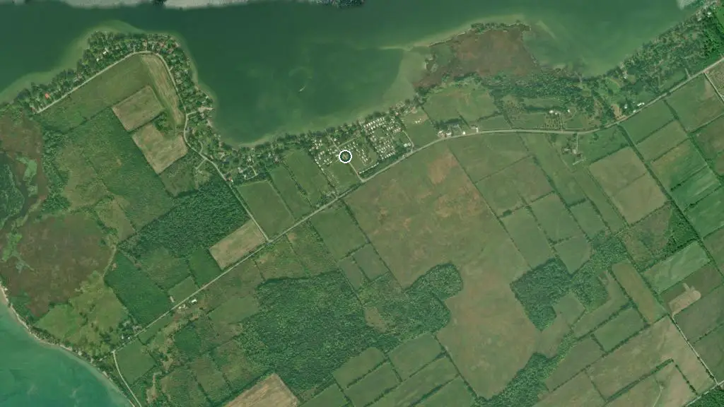 Aerial view of Willow Cove and surroundings