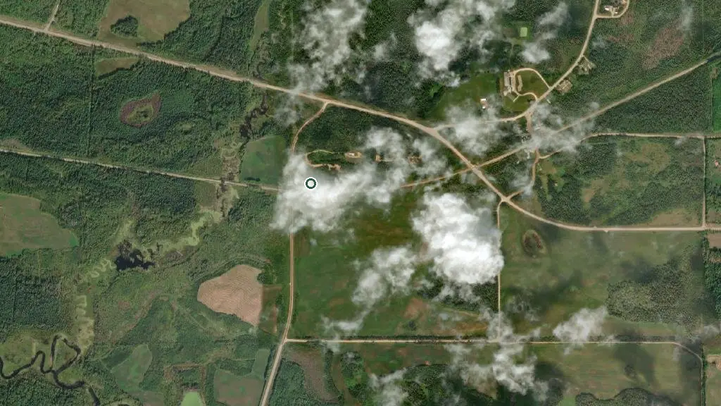 Aerial view of Star Gazing RV Resort and surroundings