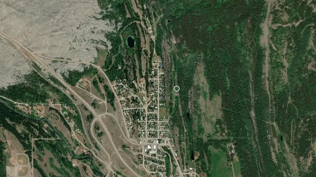 Aerial view of Rustic Retreat and surroundings