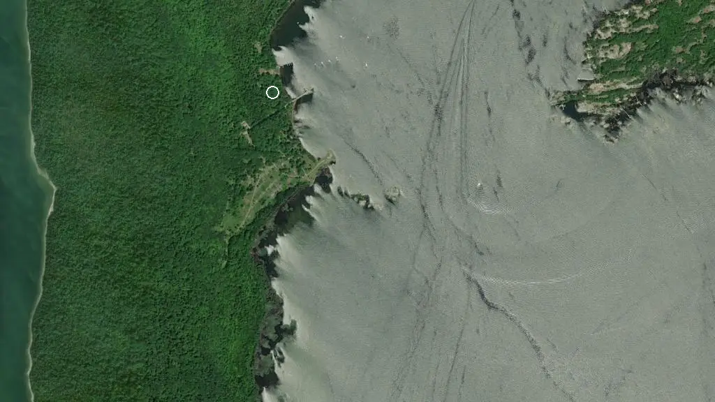 Aerial view of Georgian Bay Islands - Cedar Spring and surroundings