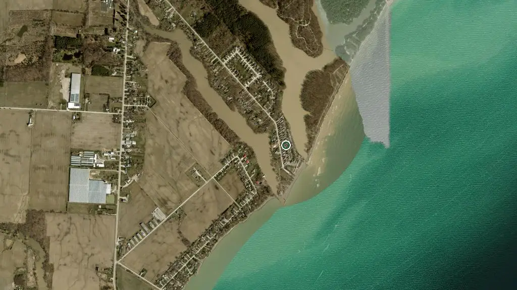 Aerial view of Holiday Harbour Resort – Killam Seasonal Resorts and surroundings