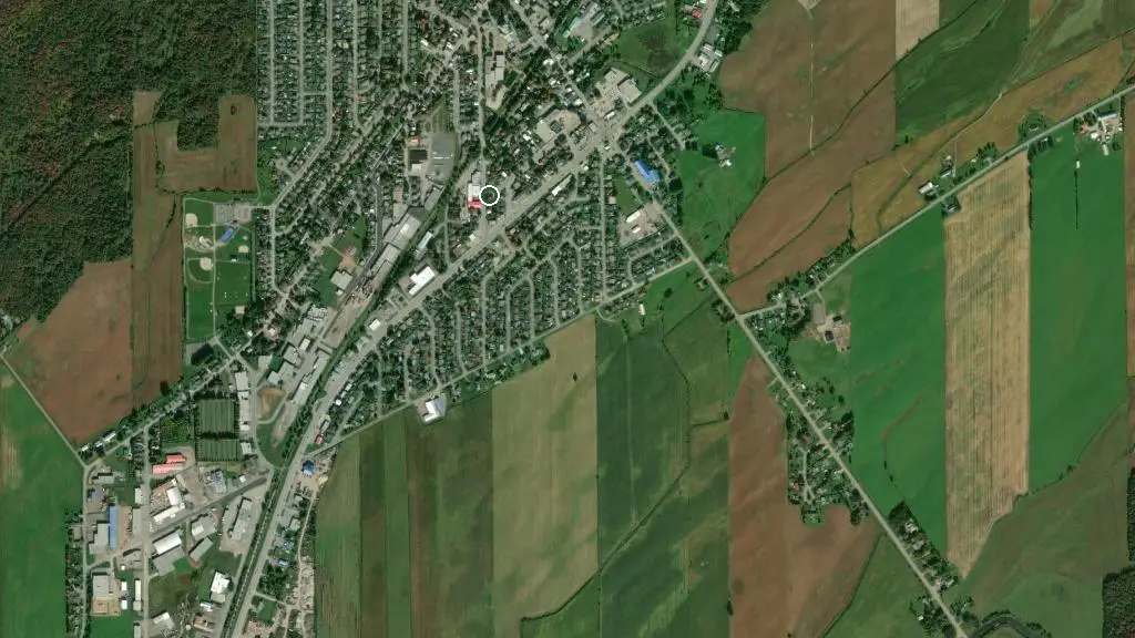 Aerial view of Camping Plage des Sables and surroundings