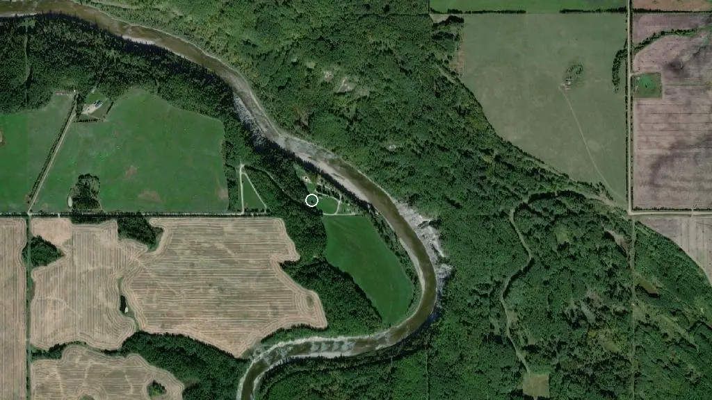 Aerial view of Rangeton Park and surroundings