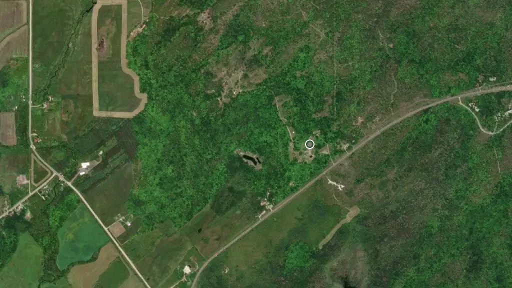 Aerial view of Gordon's Park Wilderness Eco Resort and surroundings