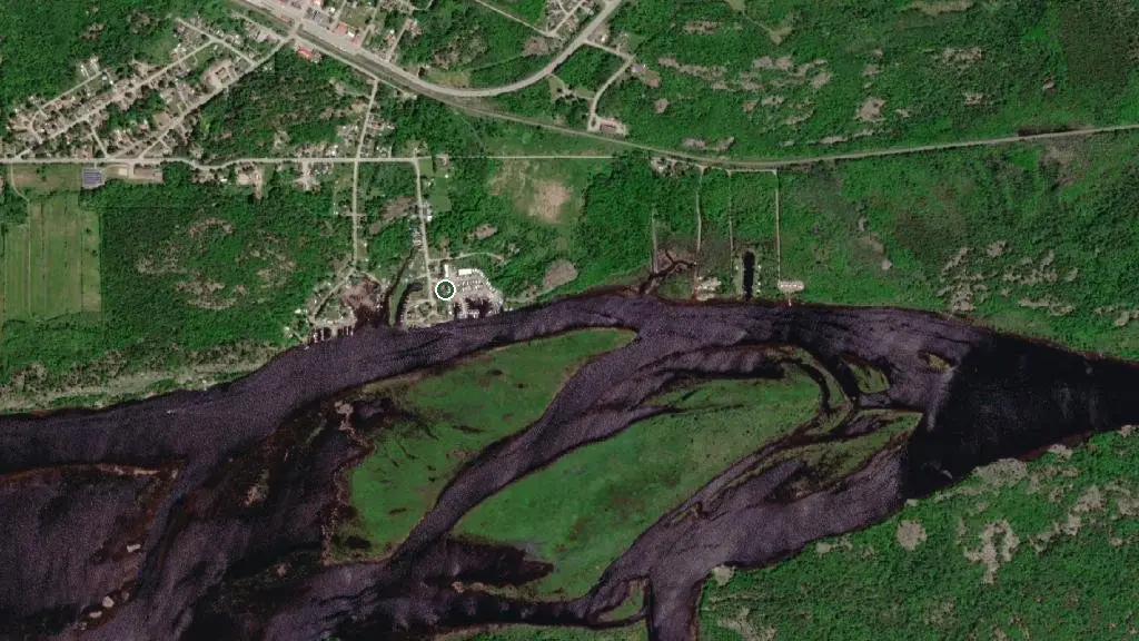 Aerial view of Gateway 57 and surroundings