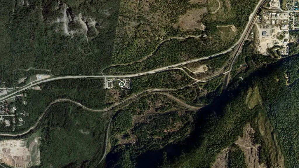 Aerial view of Boulder Mountain Resort and surroundings
