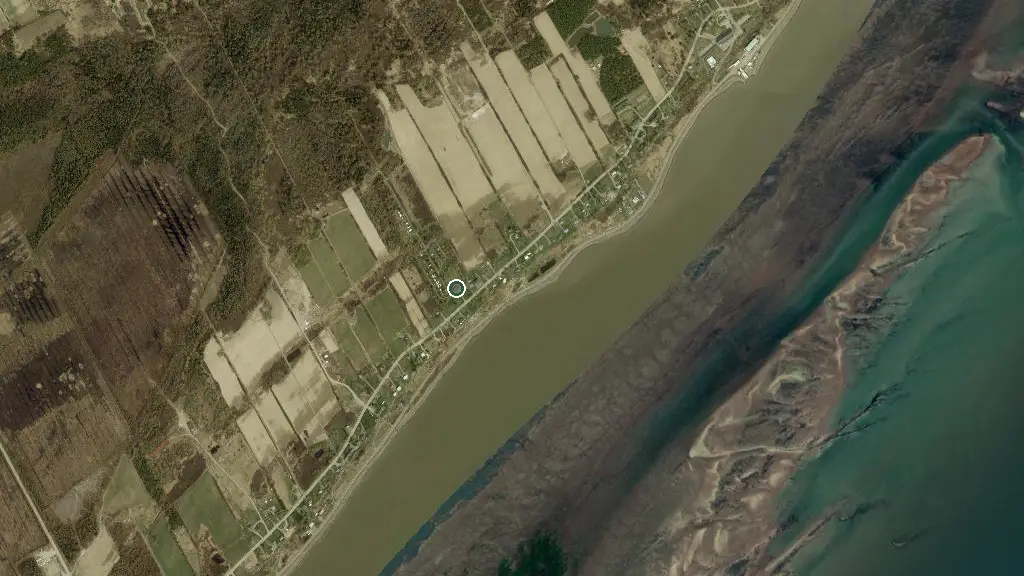 Aerial view of Camping Leclerc and surroundings