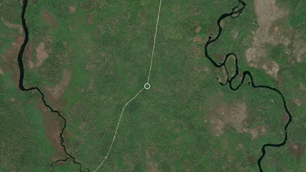 Aerial view of Clyde River Cottages & Campground and surroundings