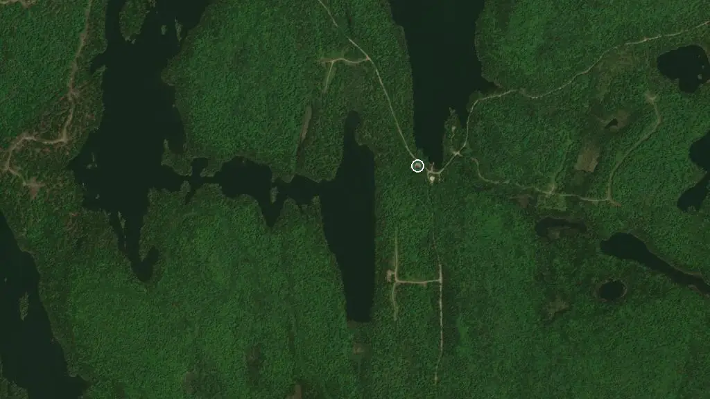 Aerial view of Camping Réserve Faunique Papineau-Labelle - Sépaq and surroundings