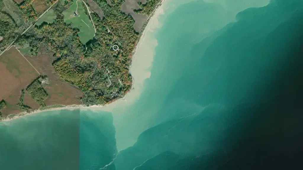Aerial view of Duttona Trailer Park and surroundings